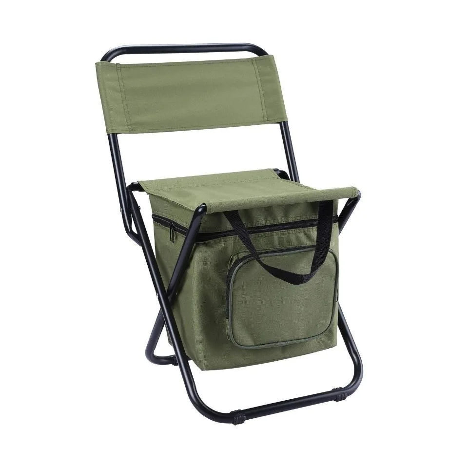 Portable Outdoor Folding Chair 3-in-1 Leisure Chair Outdoor Camouflage Pony Camping Fishing Ice Pack Chair